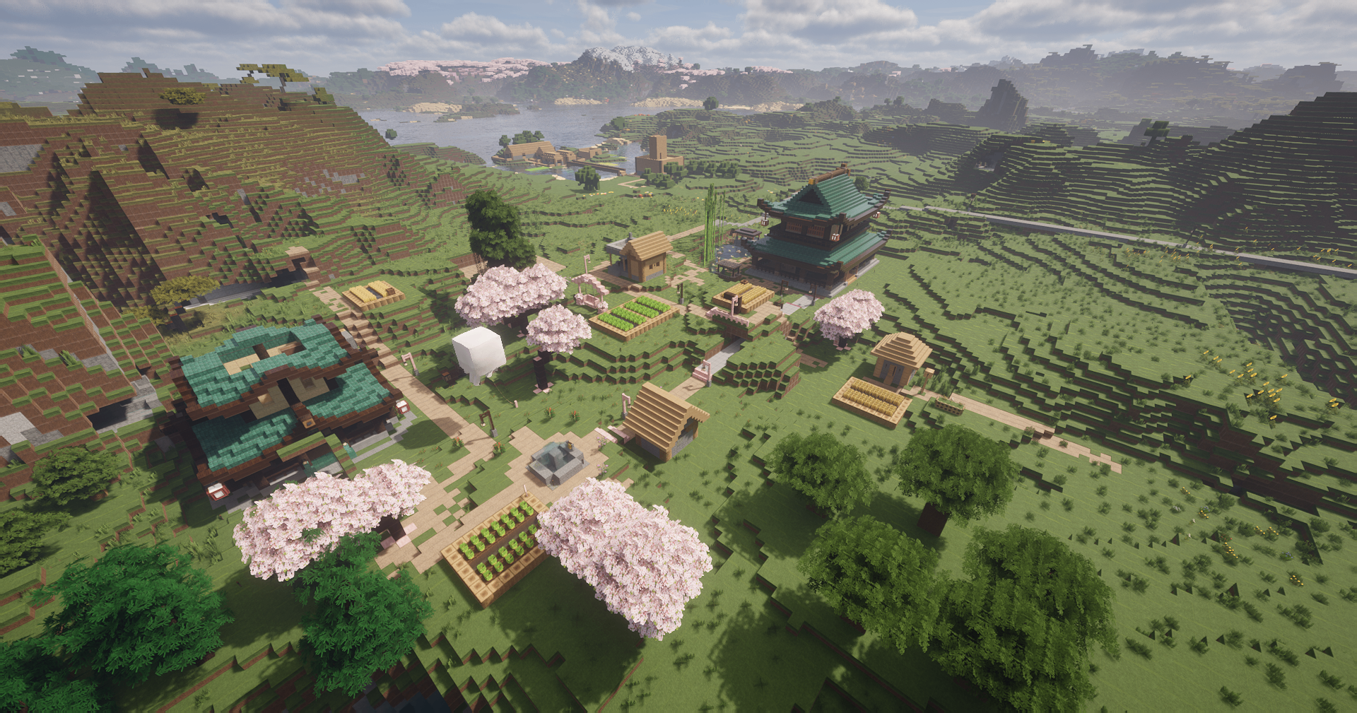 Vue de Village d'Allisintheink
